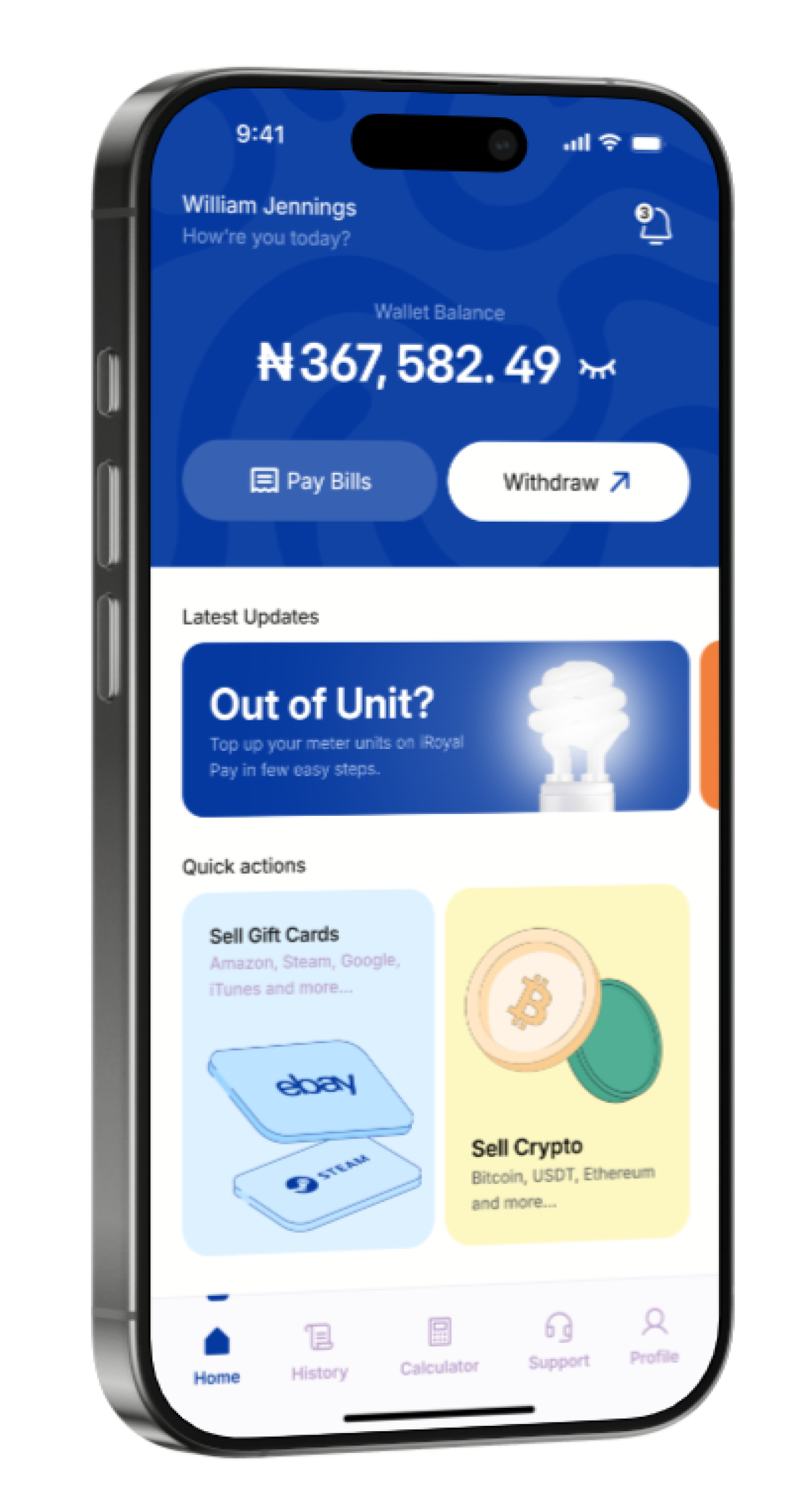 mobile app dashboard mockup